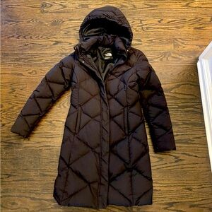 Northface down parka long woman’s small